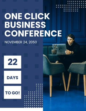 Conference Countdown Flyer Template