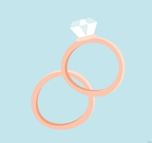 Wedding Ring Illustration