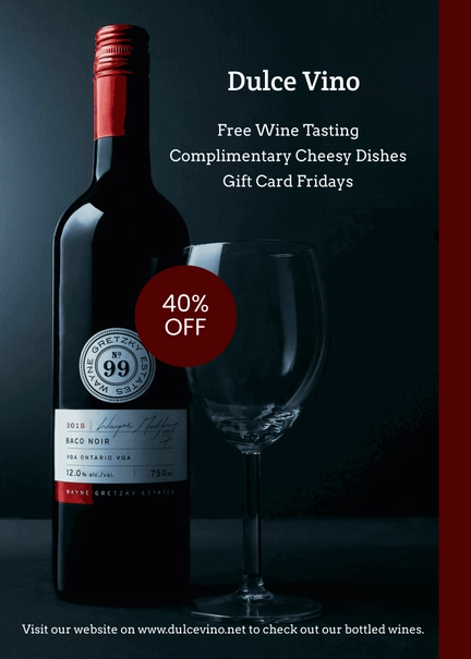 Wine Table Tent Template
