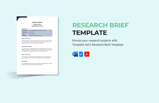 Research Brief Template