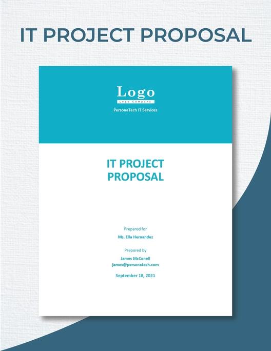 IT Project Proposal Template IT Project Proposal Template