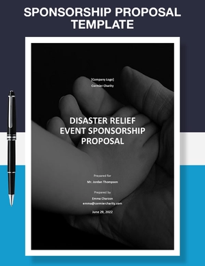 Sponsorship Proposal Template