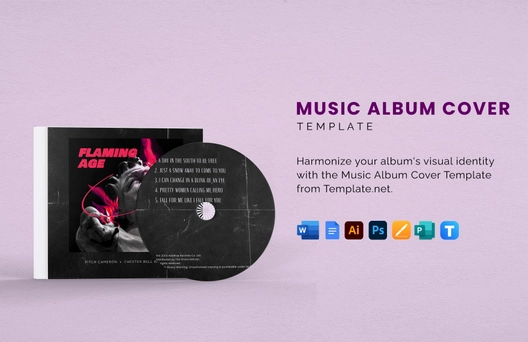 Music Album Cover Template