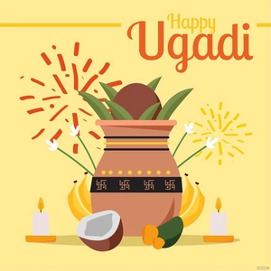 Ugadi Special Vector