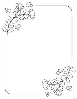 Wedding Monogram Coloring Page