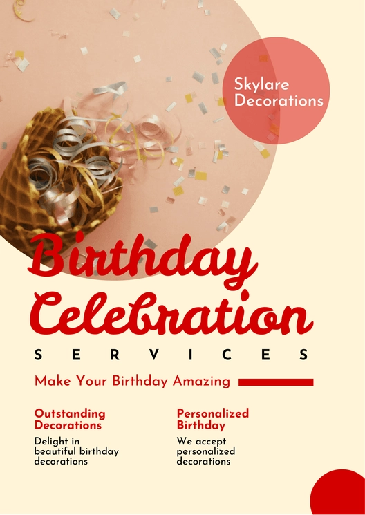 Birthday Booklet Template
