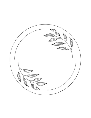 Free Wedding Stamp Coloring Page Template to Edit Online