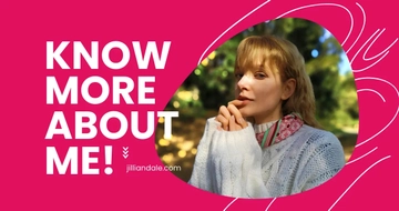 Free About Me Facebook Post Template to Edit Online
