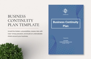 Business Continuity Plan Template
