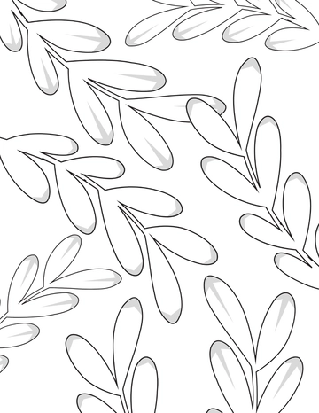Free Wedding Vine Coloring Page Template to Edit Online