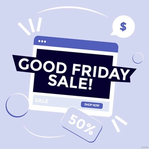 Good Friday Offer Vector