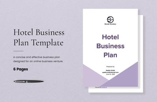 Hotel Business Plan Template