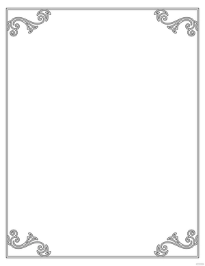 Wedding Frame Coloring Page