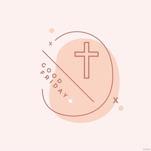 Good Friday Symbol Vector