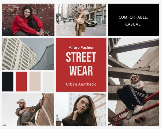Fashion Mood Board Template