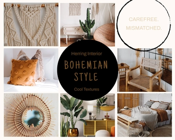 Free Basic Interior Design Mood Board Template to Edit Online