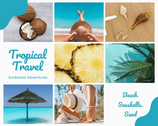 Travel Mood Board Template