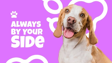 Free Dog Wallpaper Template to Edit Online