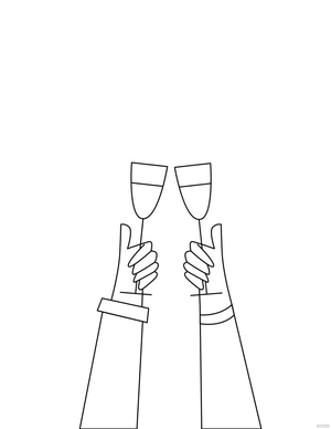 Wedding Reception Coloring Page