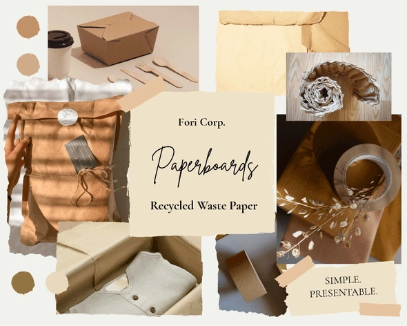 Packaging Design Mood Board Template