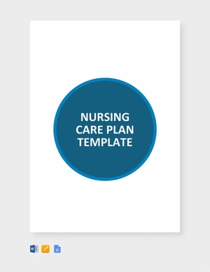 Nursing Care Plan Template