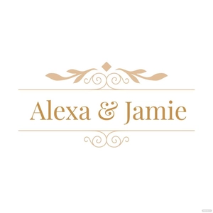 Wedding Name Clipart