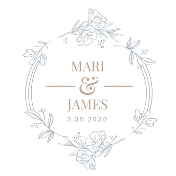Free Transparent Wedding Clipart Template to Edit Online