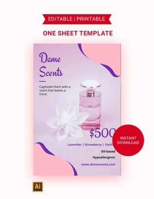 One Sheet Template