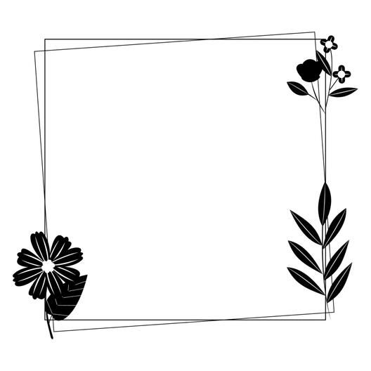Wedding Border Silhouette