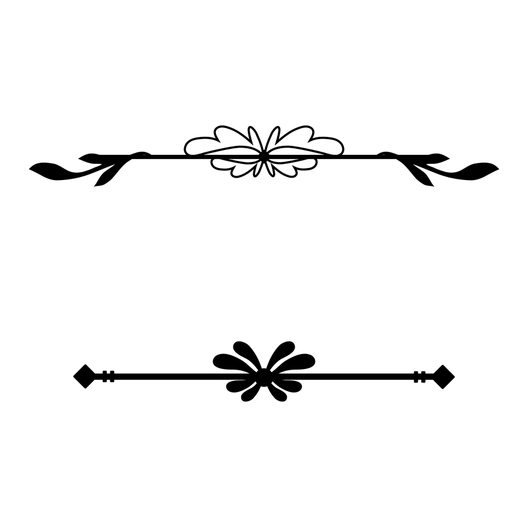 Wedding Line Silhouette