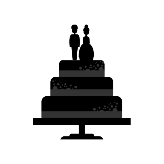 Wedding Cake Silhouette