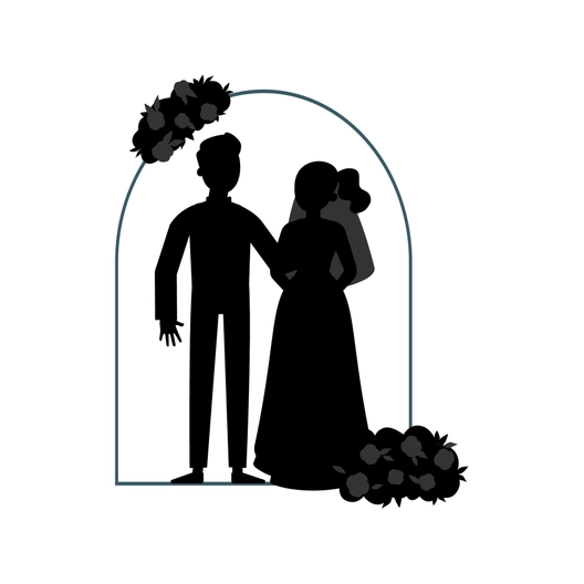 Wedding Ceremony Silhouette