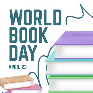 Free World Book Day Instagram Post Template to Edit Online