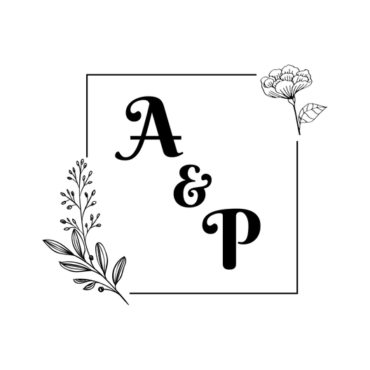 Wedding Monogram Silhouette