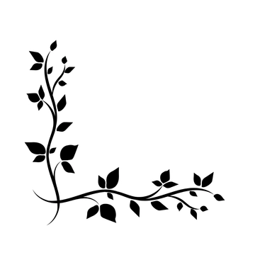 Free Wedding Vine Silhouette Template to Edit Online