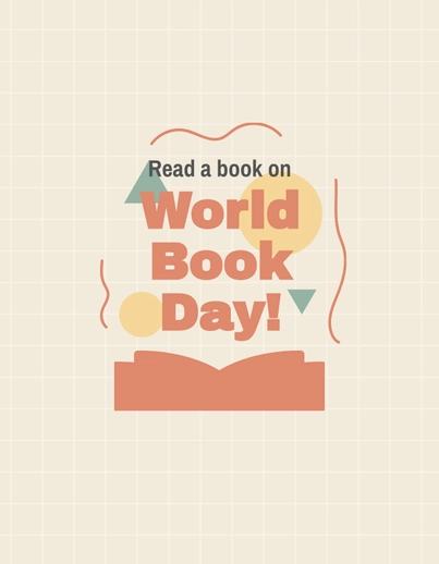 Free World Book Day T Shirt Template to Edit Online