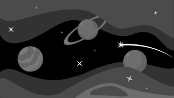Free Black Galaxy Background Template to Edit Online