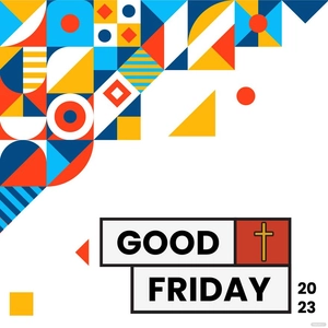 Good Friday Event Vector