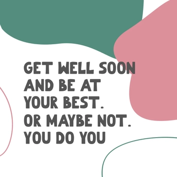 Free Funny Get Well Soon Template to Edit Online