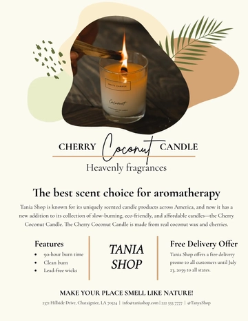 Free Product Sell Sheet Template to Edit Online