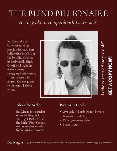 Book Sell Sheet Template