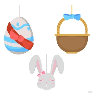 Easter Ornament Vector