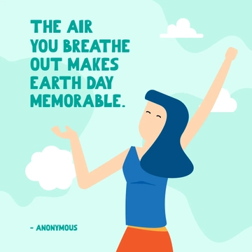 Free Funny Earth Day Quote Template to Edit Online