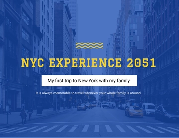 Free Travel Scrapbook Template to Edit Online