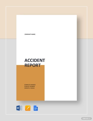 Accident Report Template