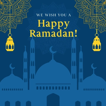 Free Happy Ramadan Template to Edit Online