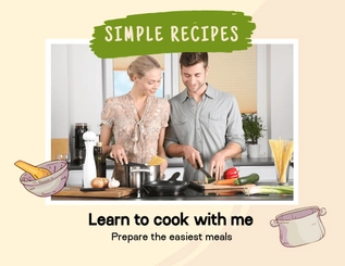 Free Recipe Scrapbook Template to Edit Online