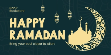 Free Ramadan Banner Template to Edit Online