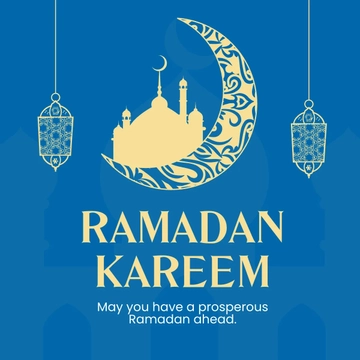 Free Ramadan Kareem Template to Edit Online
