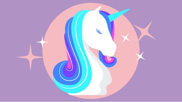 Free Unicorn Head Background Template to Edit Online Free Unicorn Head Background Template to Edit Online